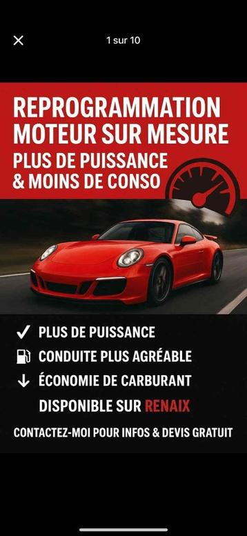 ECU-motorherprogrammering op maat Benzine of Diesel 160€ beschikbaar voor biedingen