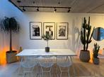DESIGN tafel en stoelen, Huis en Inrichting, Ophalen, 50 tot 100 cm, Modern Design, 150 tot 200 cm