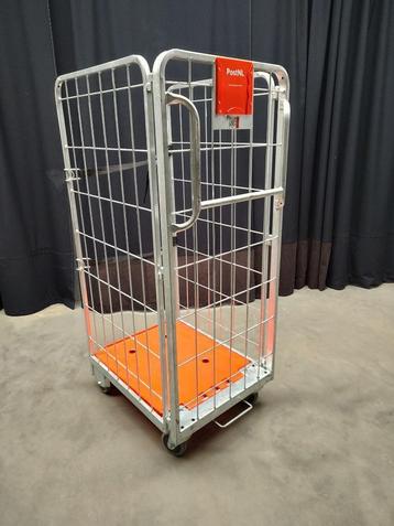 3-heks rolcontainer van topkwaliteit + spanband beschikbaar voor biedingen
