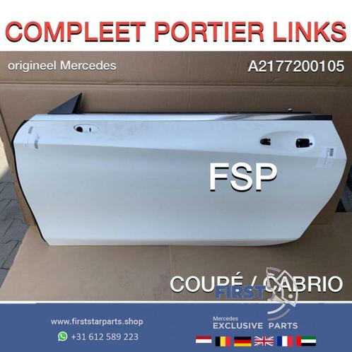 A2177200105 W217 C217 A217 PORTIER LINKS COMPLEET S KLASSE D, Auto-onderdelen, Carrosserie, Deur, Mercedes-Benz, Voor, Links, Gebruikt