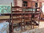 Eetkamer in kerselaar, Ophalen, Zo goed als nieuw, Klassiek, 6 tot 8 stoelen