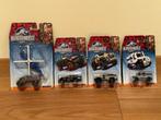 4 Mattel Jurassic World Matchbox voertuigen, Ophalen of Verzenden, Nieuw