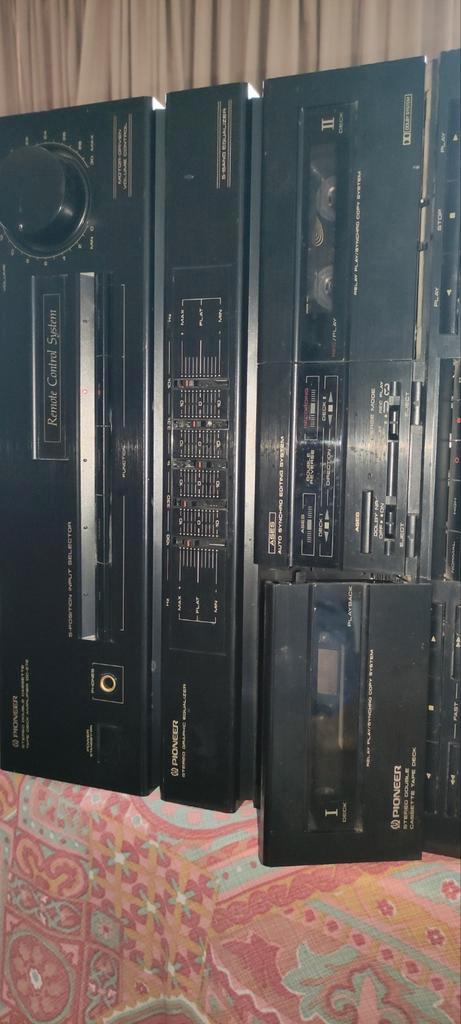 Pioneer DC-Z72 STEREO DUAL DECK K7-VERSTERKER, Audio, Tv en Foto, Cassettedecks, Dubbel, Ophalen of Verzenden