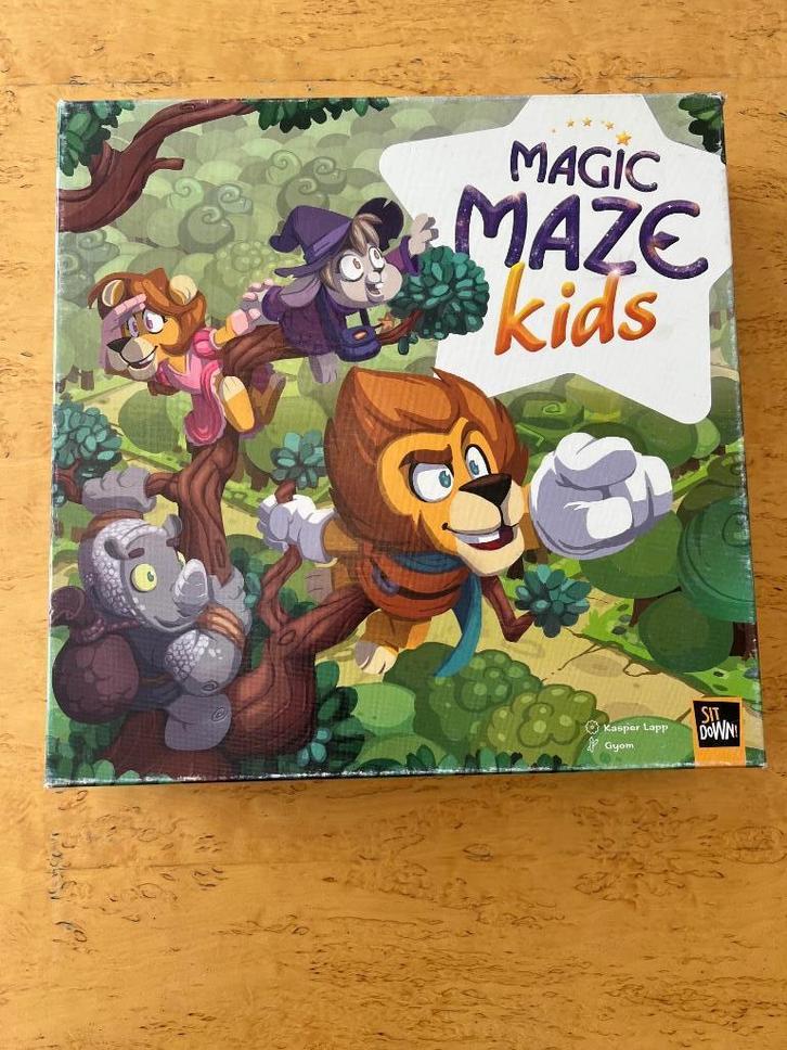 MAGIC MAZE Kids, jeu de société coopératif, 5 ans +, Hobby en Vrije tijd, Gezelschapsspellen | Bordspellen, Gebruikt, Ophalen