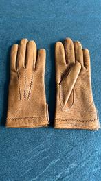 Bruin lederen gevoerde handschoenen, Kleding | Dames, Ophalen of Verzenden, Handschoenen