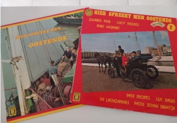 2 vinyles LP Here they speak Ostend 1+2 Oostende Folk, CD & DVD, Vinyles | Néerlandophone, Musique régionale, 12 pouces, Enlèvement ou Envoi