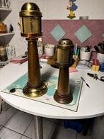 Twee oude vuurtoren lampen 1950, Antiek en Kunst, Ophalen of Verzenden
