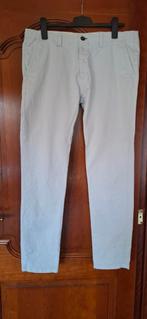 Zomer heren broek lichte blauwe bijna wit maat 36/34 lengte
