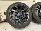 17inch BMW Black Style 159 Velgen Set! A merk band! TMPS 5x1, Auto-onderdelen, Banden en Velgen, 17 inch, Banden en Velgen, Gebruikt