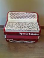 Accordeon Sabatini rouge, Musique & Instruments, Enlèvement, Comme neuf