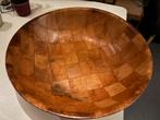 Houten schaal 50cm diameter, Ophalen, Gebruikt, Schaal