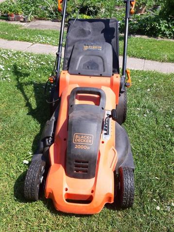 electrische grasmachine Black and Decker, Tuin en Terras, Grasmaaiers, Ophalen, Bleck&Decker, Elektrische grasmaaier, 50 cm of meer