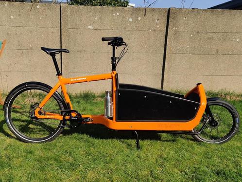 oranje Bullit Cargo Clockwork bakfiets niet elektrisch, Fietsen en Brommers, Fietsen | Bakfietsen, Ophalen