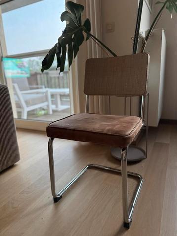 4 retro sledestoelen rotan beschikbaar voor biedingen