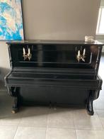 Oude piano, Muziek en Instrumenten, Ophalen, Gebruikt, Zwart, Piano