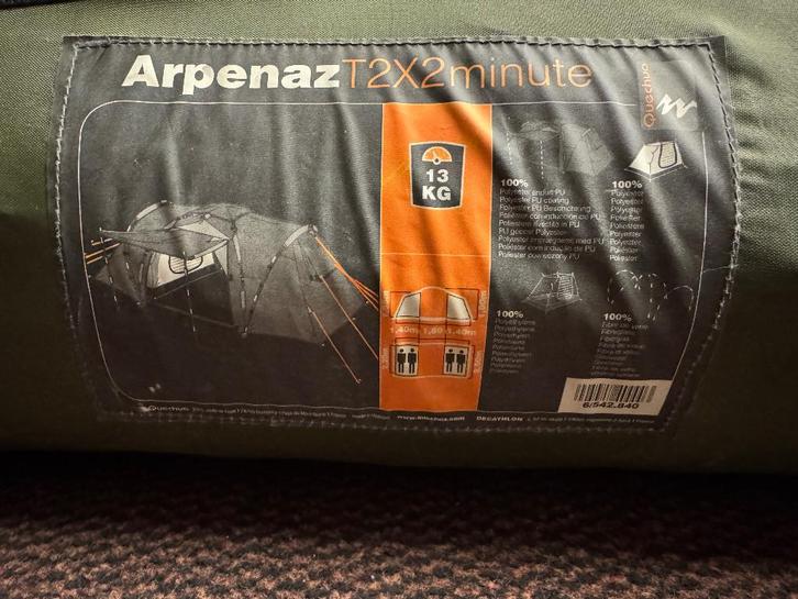 Tente 4 personnes ARPENAZ, Caravanes & Camping, Tentes, jusqu'à 4, Comme neuf, Enlèvement ou Envoi