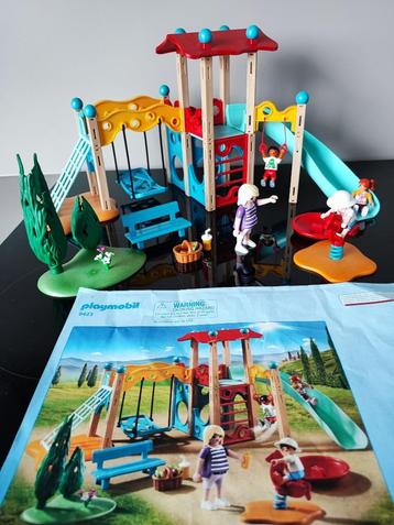 *20. Terrain de jeu PLAYMOBIL (N 9423) 4 ans +    promo 29€ disponible aux enchères