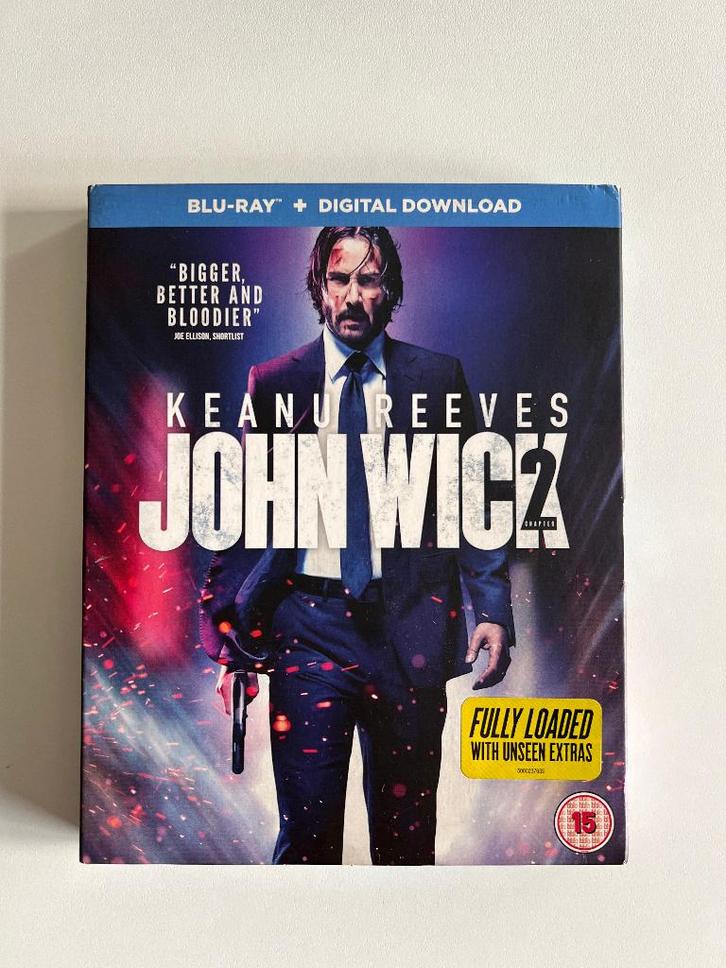 Blu-Ray John Wick 2 - NEUF, CD & DVD, Blu-ray, Neuf, dans son emballage, Thrillers et Policier, Enlèvement ou Envoi