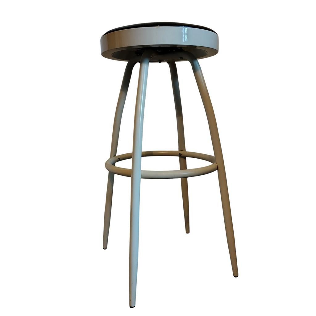 Postmoderne Seccose barkruk/architectenstoel  jaren 80 , Huis en Inrichting, Barkrukken, Kunststof, Ophalen