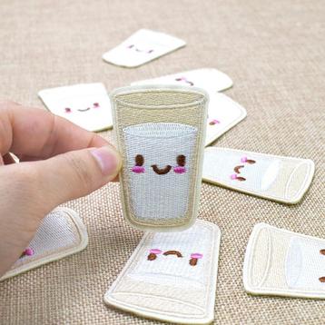 Patch thermocollant en verre lait enfant - 63 x 42 mm, Enlèvement ou Envoi, Neuf