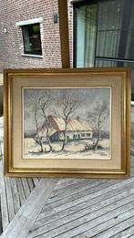 Schilderij olieverf op doek van kunstschilder Katra J., Antiek en Kunst, Ophalen