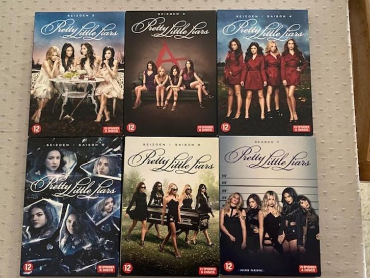 Pretty Little Liars ( seizoenen 2-3-4-5-6-7 ), Cd's en Dvd's, Dvd's | Tv en Series, Ophalen of Verzenden