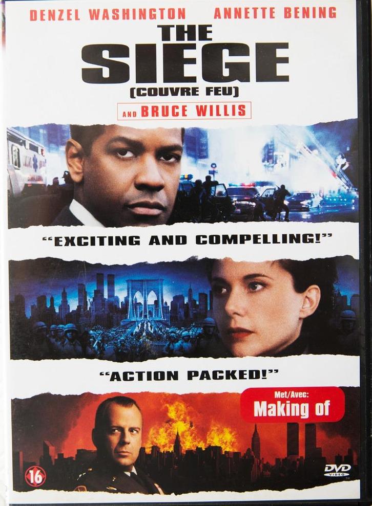 dvd the siege, Cd's en Dvd's, Dvd's | Actie, Actie, Ophalen of Verzenden
