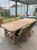 Vol eiken tafel 200 - 320 verlengbaar, Huis en Inrichting, 200 cm of meer, 50 tot 100 cm, Ophalen of Verzenden, Eikenhout