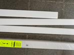 Plinthe murale MDF feuille blanche, Nieuw, 250 cm of meer, Plinten, Ophalen