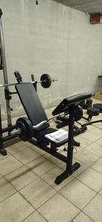 Full body fitness toestel van Gorilla Sports + losse dumbell, Sport en Fitness, Gebruikt, Rug, Ophalen