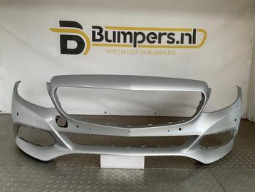 Bumper Mercedes C Klasse W205 Normaal 14-17 A2058800125 Voor beschikbaar voor biedingen
