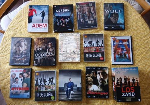 Een DVD lot van Belgische TV reeksen & Films, Cd's en Dvd's, Dvd's | Tv en Series, Gebruikt, Actie en Avontuur, Vanaf 16 jaar