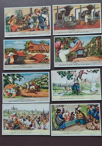 Mooi lotje oude chromo's Liebig.  57 stuks, Verzamelen, Ophalen of Verzenden