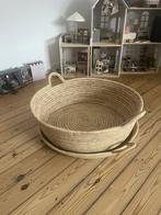 Mand en schaal Malawi naturel, Huis en Inrichting, Woonaccessoires | Schalen en Manden, Ophalen, Overige materialen, Mand, Rond