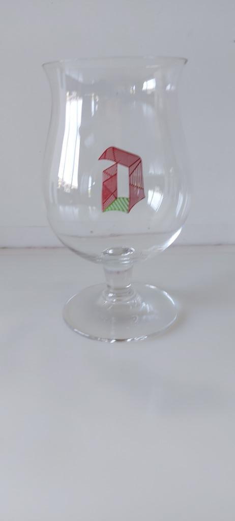 Duvel cristal glas nieuwstaat ( Diamant in bodem gegraveerd), Collections, Verres & Petits Verres, Neuf, Verre à bière, Enlèvement ou Envoi