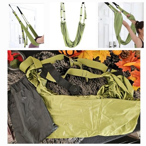 Nieuwe elastische yogaband met groene deur!!! ‍️‍️, Sport en Fitness, Yoga en Pilates, Nieuw, Yoga-accessoire, Ophalen of Verzenden