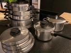 kookpotten demeyere, Huis en Inrichting, Keuken | Potten en Pannen, Ophalen, Keramische plaat, Overige typen, Aluminium