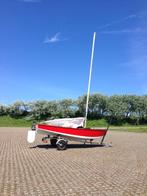 Houten zeilboot type Cadet, Watersport en Boten, Gebruikt, Minder dan 15 m², Overige typen, Ophalen