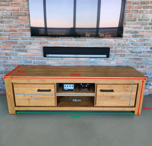 Tv meubel dressoir teakhout kast oud recycled teak televisie, Huis en Inrichting, Kasten |Televisiemeubels, Zo goed als nieuw