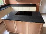Jasberg graniet werkbladen keuken, Ophalen, Zwart, Zo goed als nieuw, 200 cm of meer