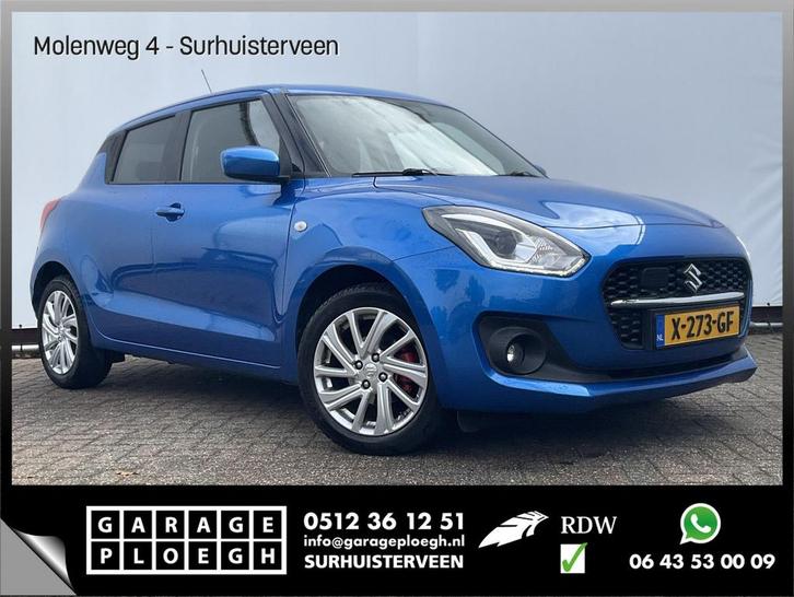 Suzuki Swift 1.2 Style Smart Hybrid Automaat Nav/Cam Adap.Cr, Auto's, Suzuki, Bedrijf, Swift, ABS, Adaptive Cruise Control, Airbags
