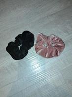 Scrunchies roze en zwart, Handtassen en Accessoires, Uiterlijk | Haarverzorging, Nieuw, Overige typen, Ophalen of Verzenden