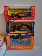 Set van 3 Formule 1 Bburago 1/43e, Ophalen of Verzenden, Nieuw, Auto, Overige merken
