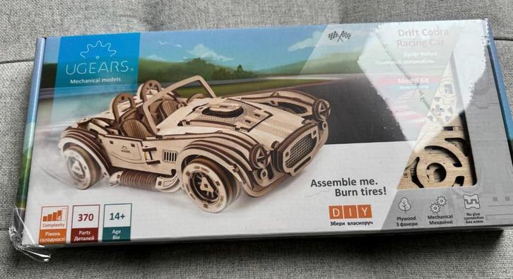 NIEUW Ugears Drift Cobra Racing Car, Kinderen en Baby's, Speelgoed |Speelgoedvoertuigen, Nieuw, Ophalen