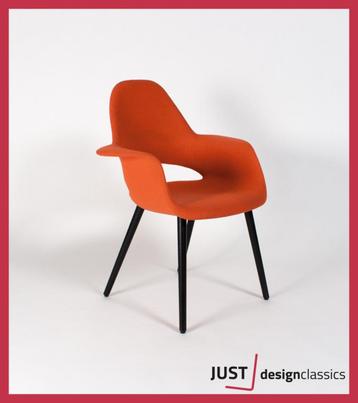 Vitra Organic Conference Chair Oranje / Rood