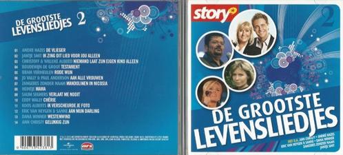 CD * DE GROOTSTE LEVENSLIEDJES - Vol. 2, Cd's en Dvd's, Cd's | Schlagers, Zo goed als nieuw, Ophalen of Verzenden