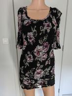 Bershka casual kanten jurk met voering, Overige kleuren, Maat 36 (S), Gedragen, Boven de knie