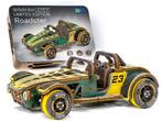 3D Houten Puzzel Auto Roadster - DIY Wood Puzzles Color, Verzenden, Nieuw, Auto, Overige merken