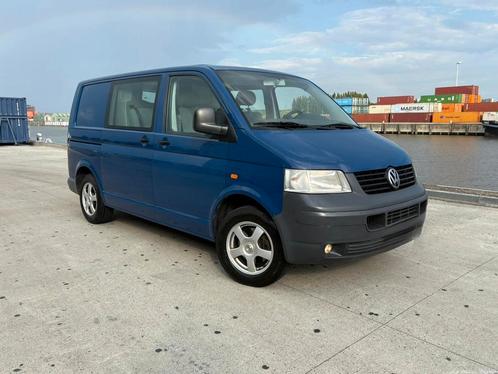 Volkswagen Transporter T5 2.5 TDI 6 Places, Auto's, Bestelwagens en Lichte vracht, Particulier, Airbags, Airconditioning, Alarm