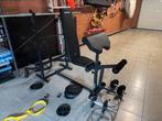 Fitness bank All in one, Sport en Fitness, Ophalen, Zo goed als nieuw, Benen
